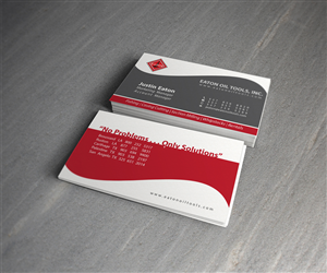 Business Card Design by Mahsa Namvar for Eaton Oil Tools, Inc. | Design: #5932873