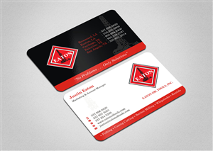 Visitenkarten-Design von INDIAN_Ashok für Eaton Oil Tools, Inc. | Design: #5919055