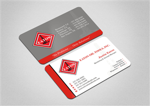 Visitenkarten-Design von INDIAN_Ashok für Eaton Oil Tools, Inc. | Design: #5919057