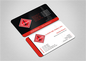 Visitenkarten-Design von INDIAN_Ashok für Eaton Oil Tools, Inc. | Design: #5919062