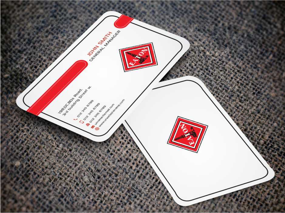 Business Card Design by AwsomeD for Eaton Oil Tools, Inc. | Design #5920029