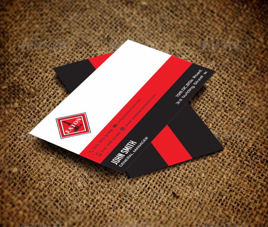 Business Card Design by AwsomeD for Eaton Oil Tools, Inc. | Design #5920034