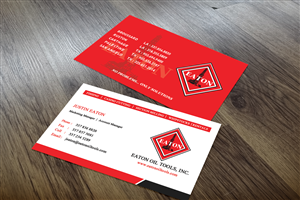 Business Card Design by Sajin for Eaton Oil Tools, Inc. | Design: #5937684