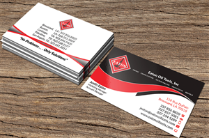 Business Card Design by nuhanenterpriseIT for Eaton Oil Tools, Inc. | Design #5926601