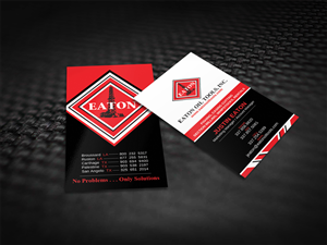 Visitenkarten-Design von diRtY.EMM für Eaton Oil Tools, Inc. | Design: #5921176
