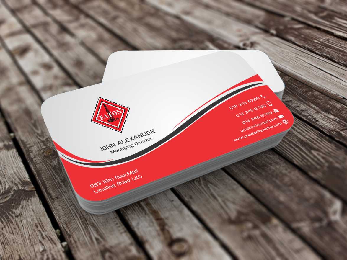 Diseño de Tarjeta de Presentación por szabist para Eaton Oil Tools, Inc. | Diseño #5926414