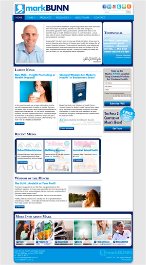 Web HomePage Wanted - Classy, Clean, Fresh | Web Design by MIND