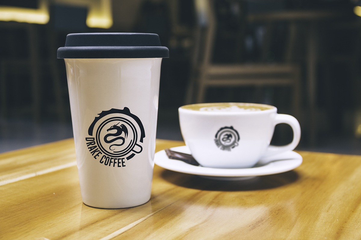 Logo Design by Anuja Kanani for Drake Coffee | Design #6003854