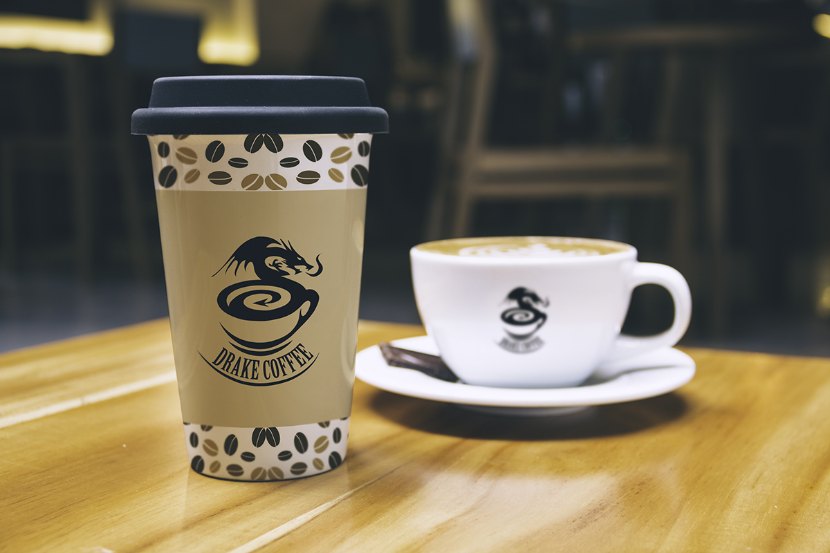 Logo Design by Anuja Kanani for Drake Coffee | Design #6006458