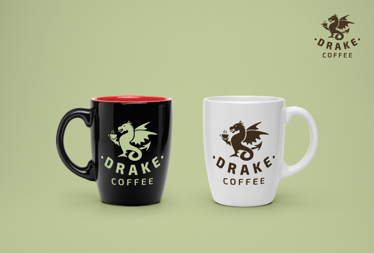 Logo Design by StalkerV for Drake Coffee | Design #6008223