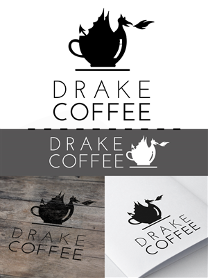 Logo Design by Hania A. for Drake Coffee | Design: #5992400