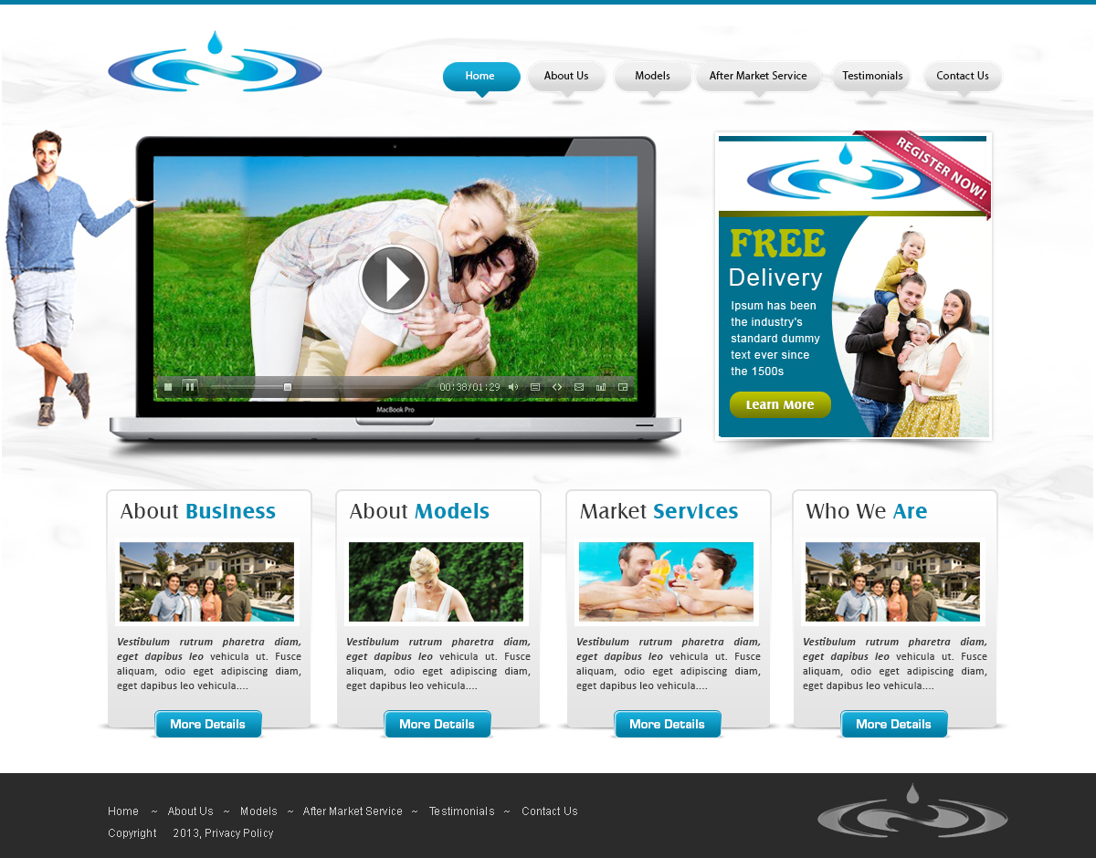 Web Design by webxvision for Maverick Web Video | Design #1974737