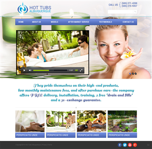 Web Design by pb for Maverick Web Video | Design: #1937794