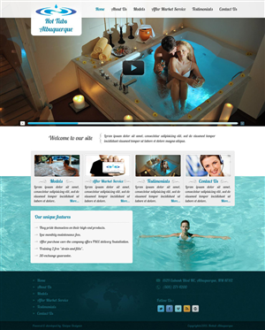 Web Design by UniqueDesignz for Maverick Web Video | Design: #1945478