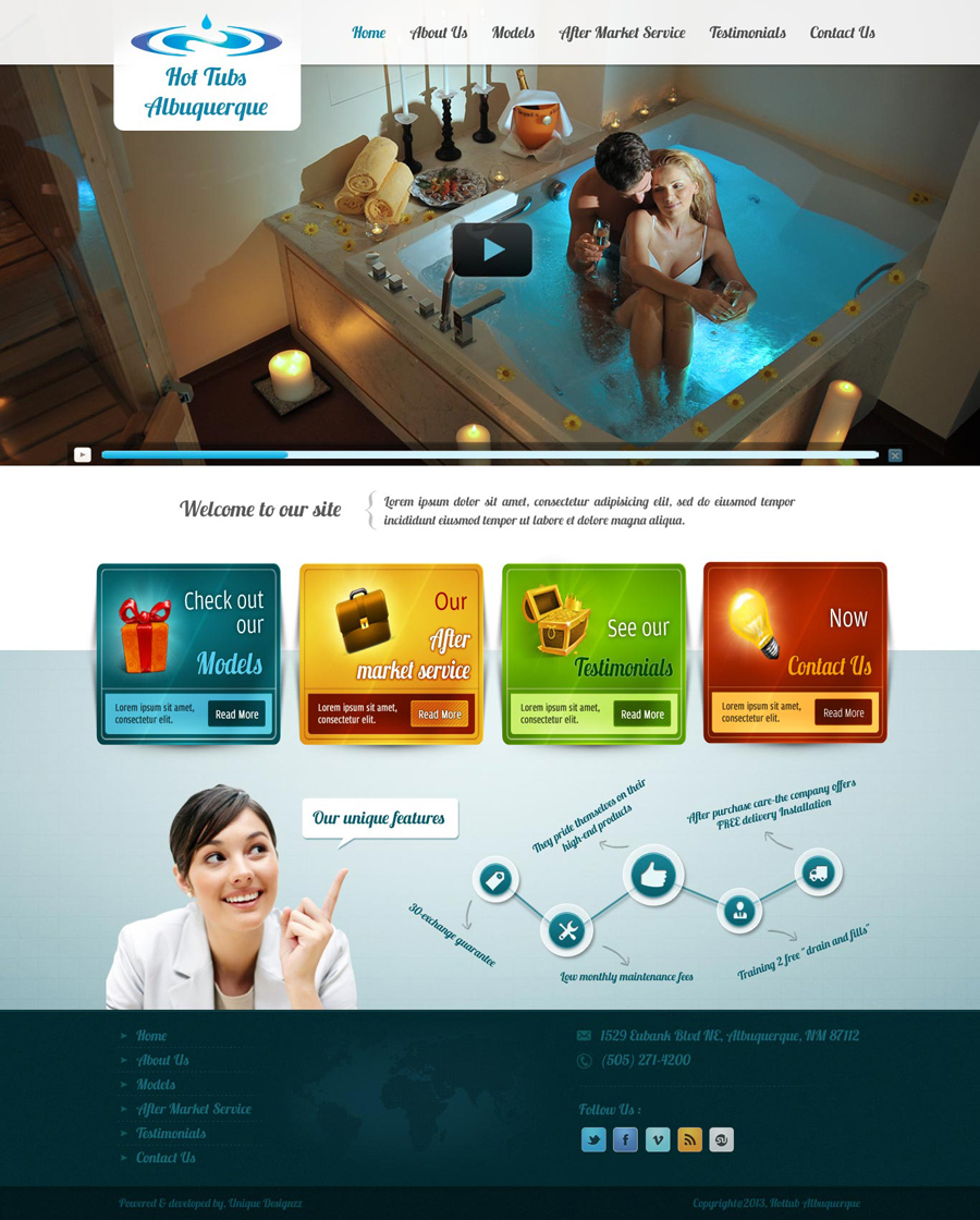 Web Design by UniqueDesignz for Maverick Web Video | Design #1947553