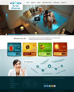 Web Design by UniqueDesignz for Maverick Web Video | Design: #1947553