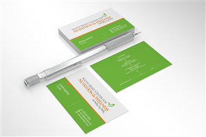 Business Card Design by Sarah Mathews for this project | Design: #1619179