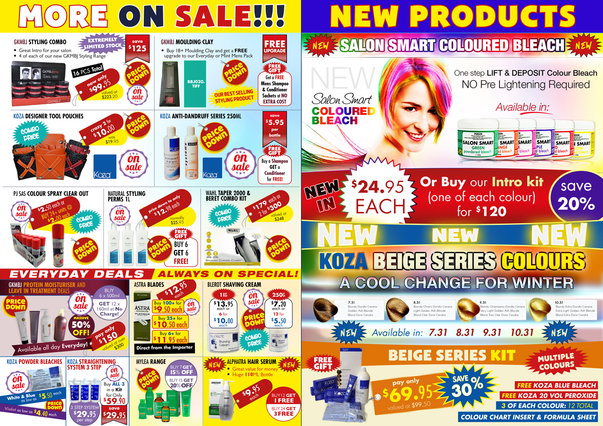 Flyer Design by UrbainFX for Laxales Hair and Beauty Supplies | Design #5948297