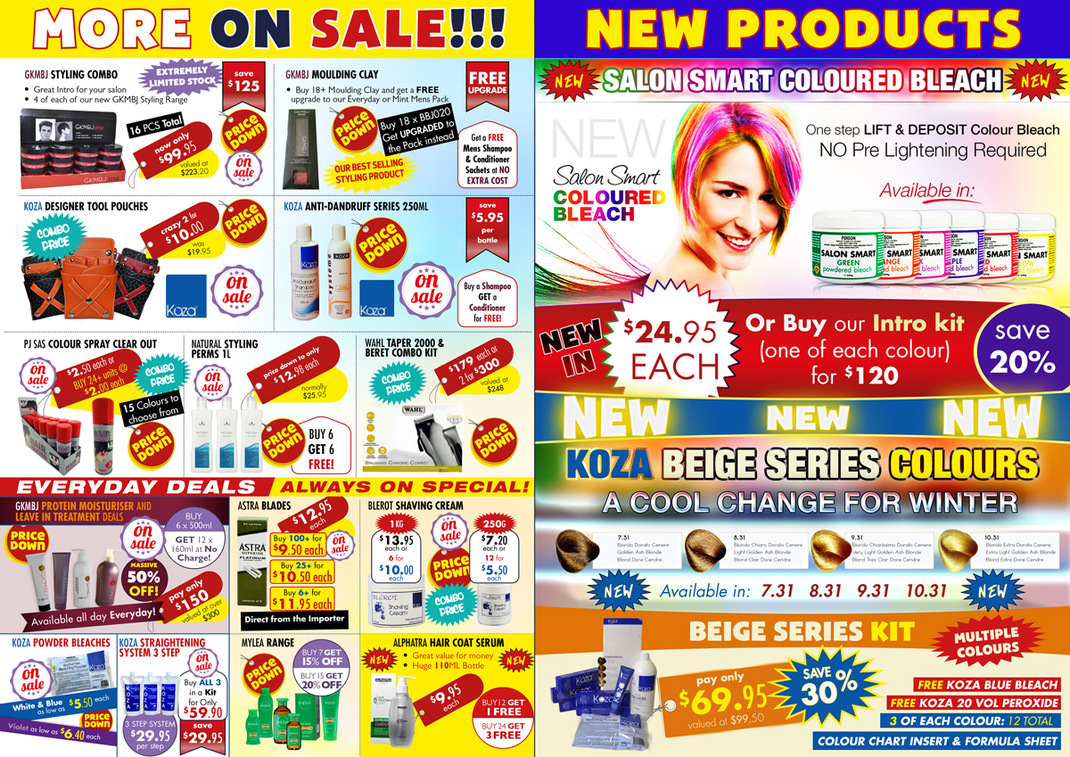 Flyer Design by UrbainFX for Laxales Hair and Beauty Supplies | Design #5975457