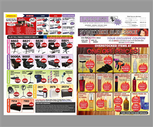 Flyer Design by Cut and Glue for Laxales Hair and Beauty Supplies | Design: #5946899