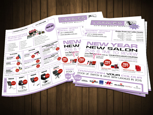Flyer Design by ESolz Technologies for Laxales Hair and Beauty Supplies | Design #5947176