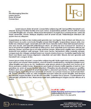 Letterhead Design by Artsenal for this project | Design: #1603217