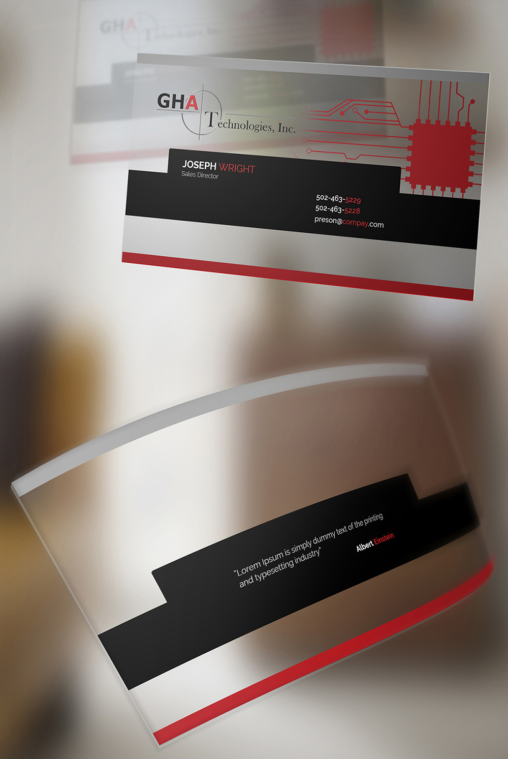 Business Card Design by ThemeDesk Technology for this project | Design #6001637
