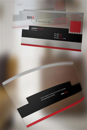 Diseño de Tarjeta de Presentación por ThemeDesk Technology para este proyecto | Diseño: #6001637
