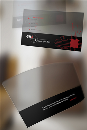 Business Card Design by ThemeDesk Technology for this project | Design: #6001706
