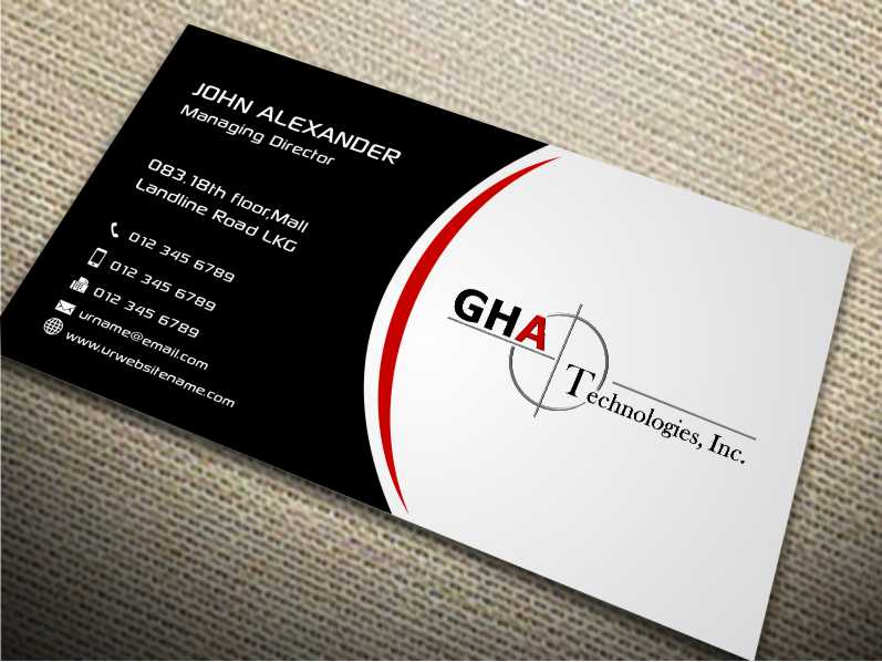 Business Card Design by szabist for this project | Design #5953035