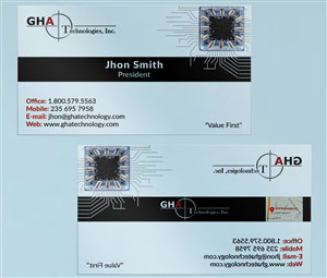 Business Card Design by AFHUN for this project | Design: #5990818