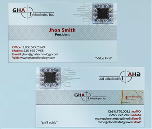 Business Card Design by AFHUN for this project | Design: #5991198