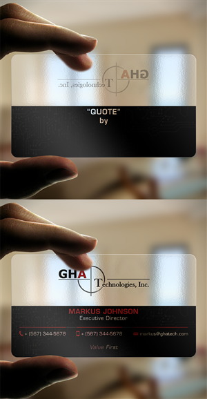 Business Card Design by sashadesigns