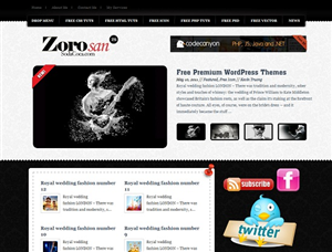 Wordpress Design by Rosc for this project | Design: #1623095