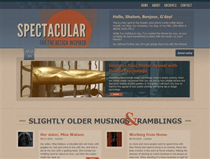 Wordpress Design by Rosc for this project | Design: #1623101