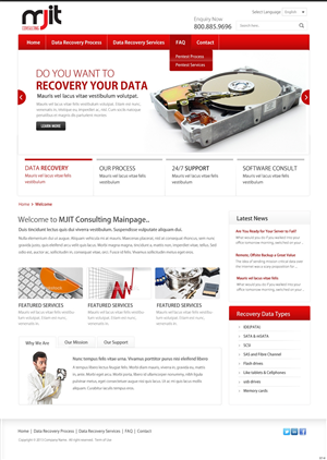 Wordpress Design by pb for this project | Design: #1609795