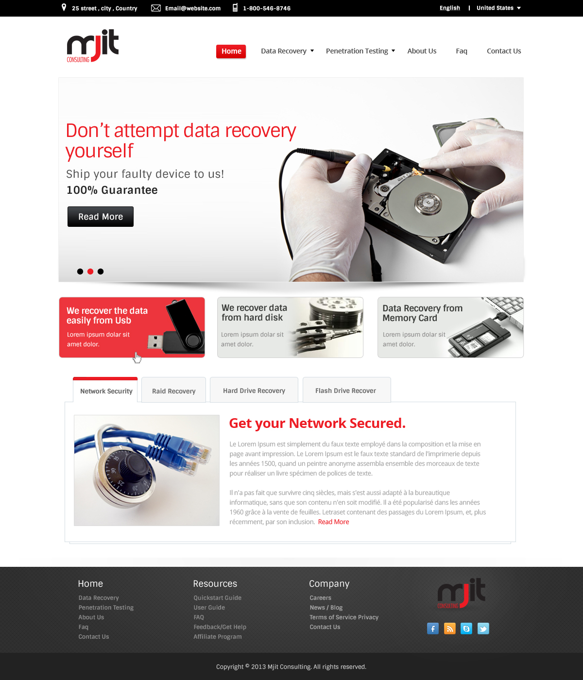 Wordpress Design by OM for this project | Design #1639509