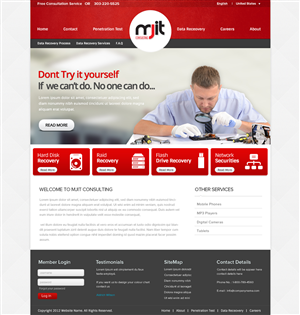 Wordpress Design by OM for this project | Design: #1643378