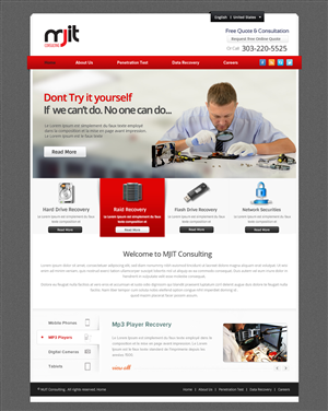 MJIT Consulting  | Wordpress Design by OM
