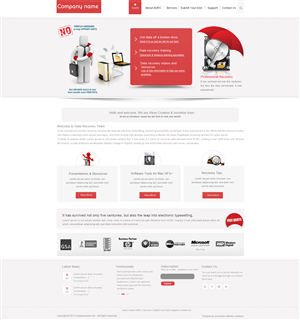 Wordpress Design by Prominere Software Solutions for this project | Design #1617044