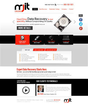 Design Wordpress par TechWise pour ce projet | Design #1636278