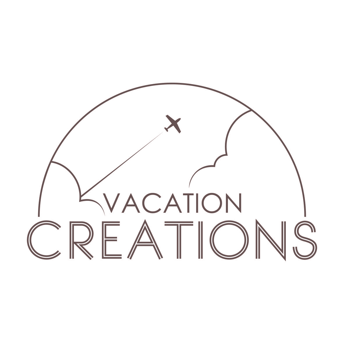 Logo Design by Mufiku for Vacation Creations | Design #6007773