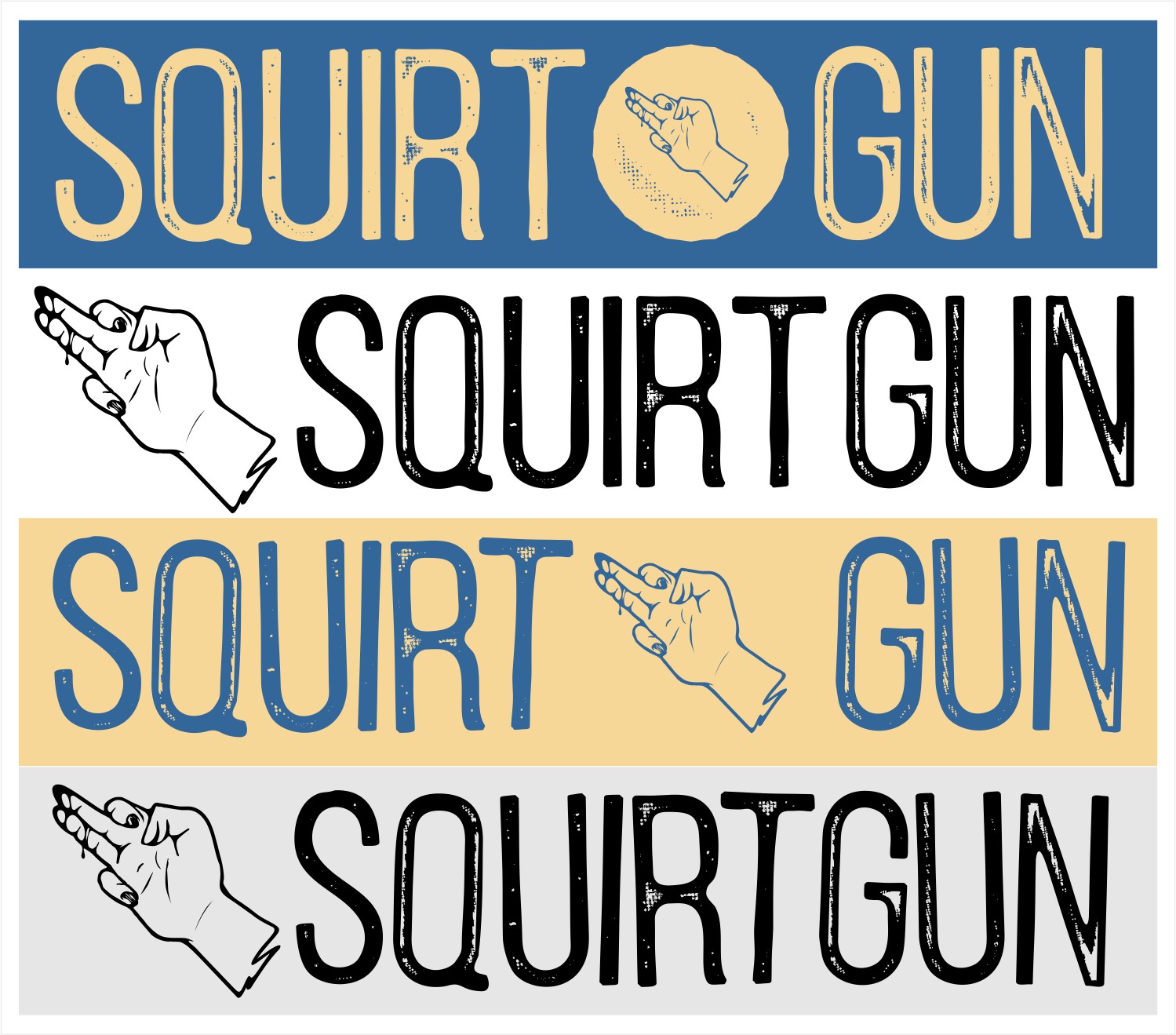 Logo Design by hairobii for Squirtgun | Design #16462708