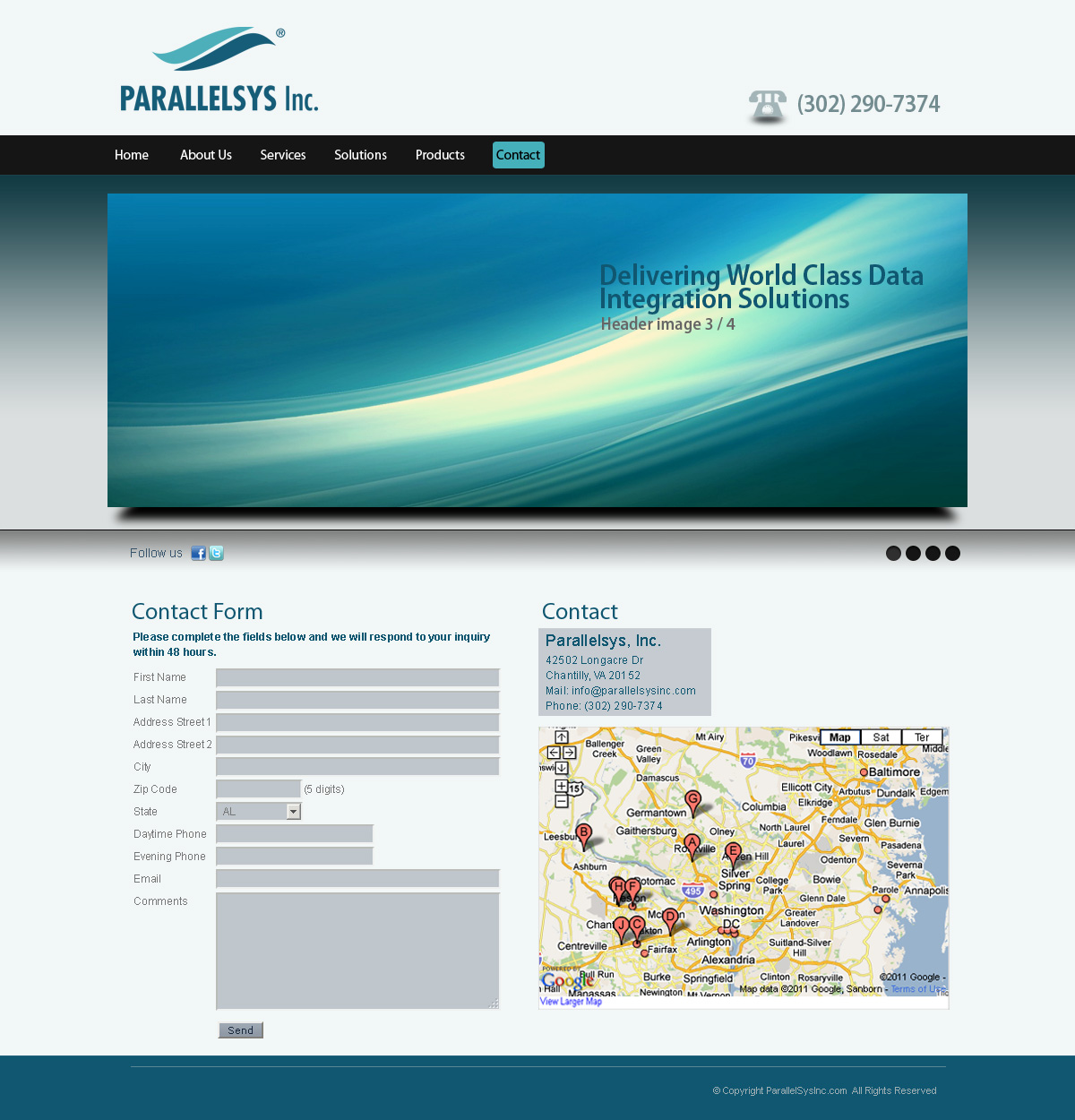 Web Design by Hypergraph® for ParallelSys Inc | Design #331377