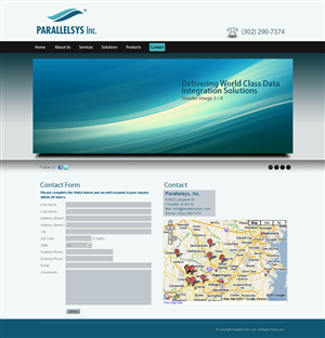 Web Design by Hypergraph® for ParallelSys Inc | Design: #331377