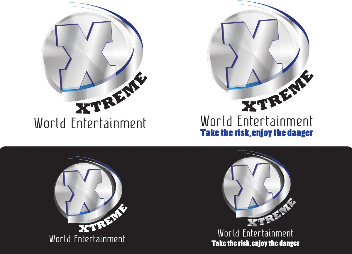 Logo Design by Soula Vetter for Xtreme World entertainment  | Design #1602881