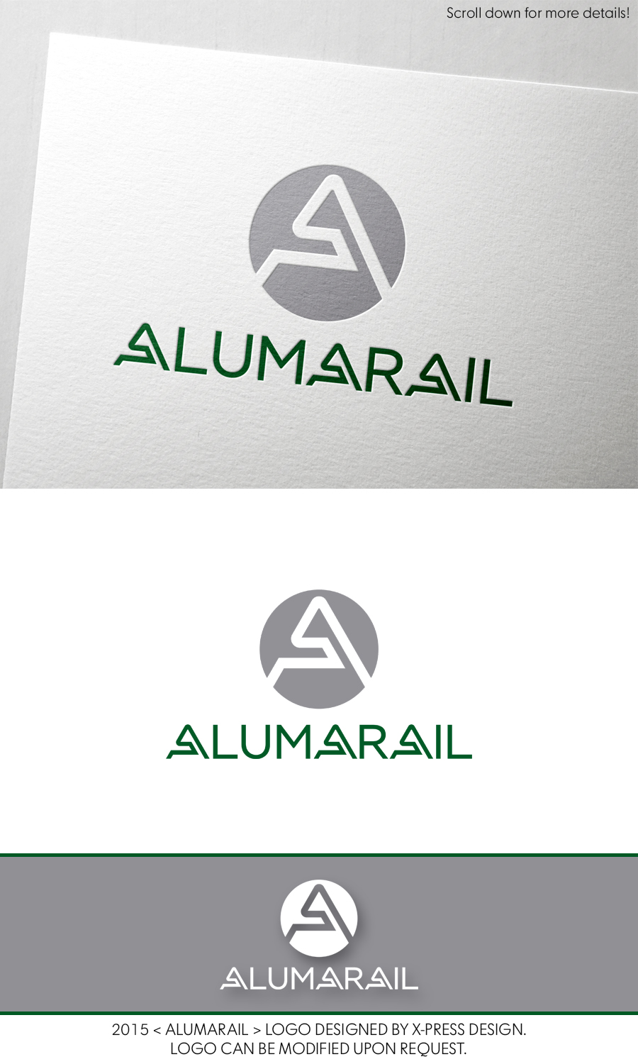 Logo Design by pine design for Precision Rail of Oregon, LLC | Design #5943171