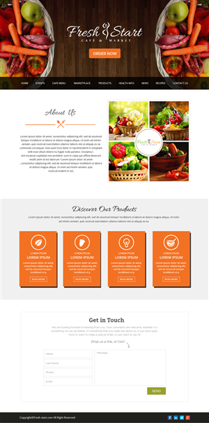 Squarespace Design by OM for this project | Design: #5949126