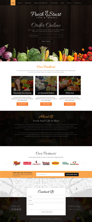 Diseño de Squarespace por OM para este proyecto | Diseño: #5949143
