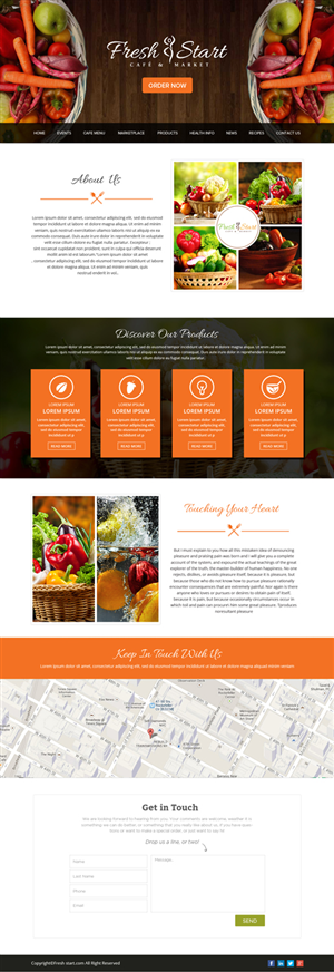 Diseño de Squarespace por OM para este proyecto | Diseño #5949208